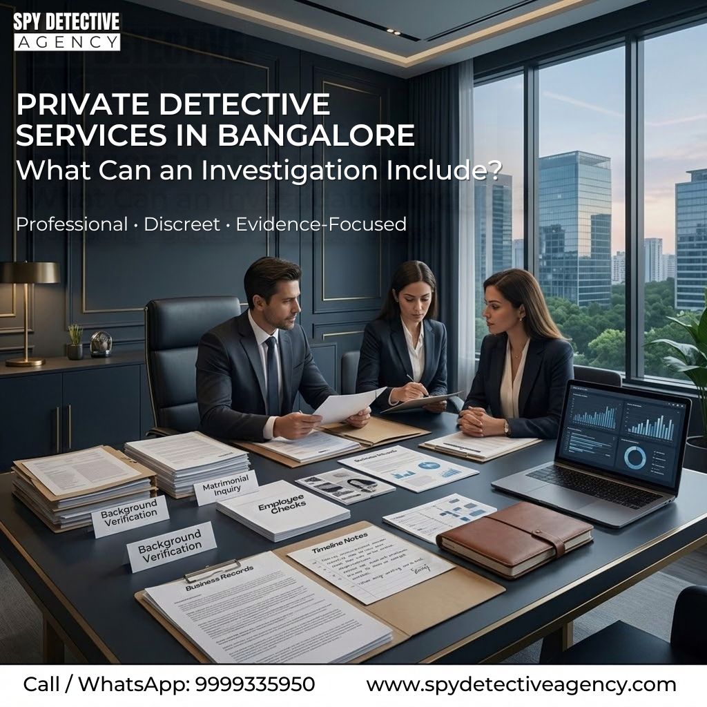 Private Detective services in Bangalore